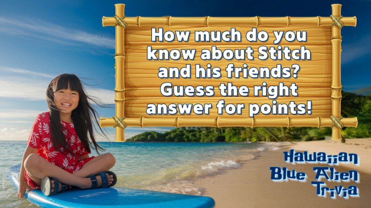 Hawaiian Blue Alien Trivia image number null